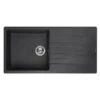 Reginox Harlem 1 Bowl Black Silver Granite Composite Sink - HARLEM 10 BS -Best Kitchen Items 004b85ae7cf269ae21a60d4ff3a62a035a62695ae6b13f10f27175495b1f0070