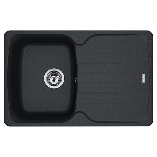 Franke Antea Fragranite 1 Bowl Inset Kitchen Sink Reversible AZG 611-78 - Onyx - 114.0532.311 3 Franke Antea Fragranite 1 Bowl Inset Kitchen Sink Reversible AZG 611-78 - Onyx - 114.0532.311