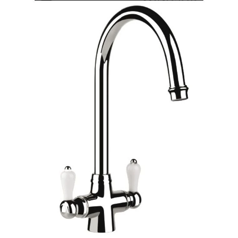 Carron Phoenix Windsor Dual Ceramic Lever Kitchen Tap - Chrome - 115.0281.850 3 Carron Phoenix Windsor Dual Ceramic Lever Kitchen Tap - Chrome - 115.0281.850