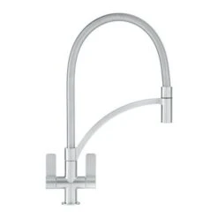 Franke Wave Pull Out Kitchen Mixer Tap - Decor Steel - 115.0277.035