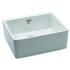 Best Kitchen Items 32 Carron Phoenix Belfast 100 1 Bowl Ceramic Kitchen Sink - 124.0477.726