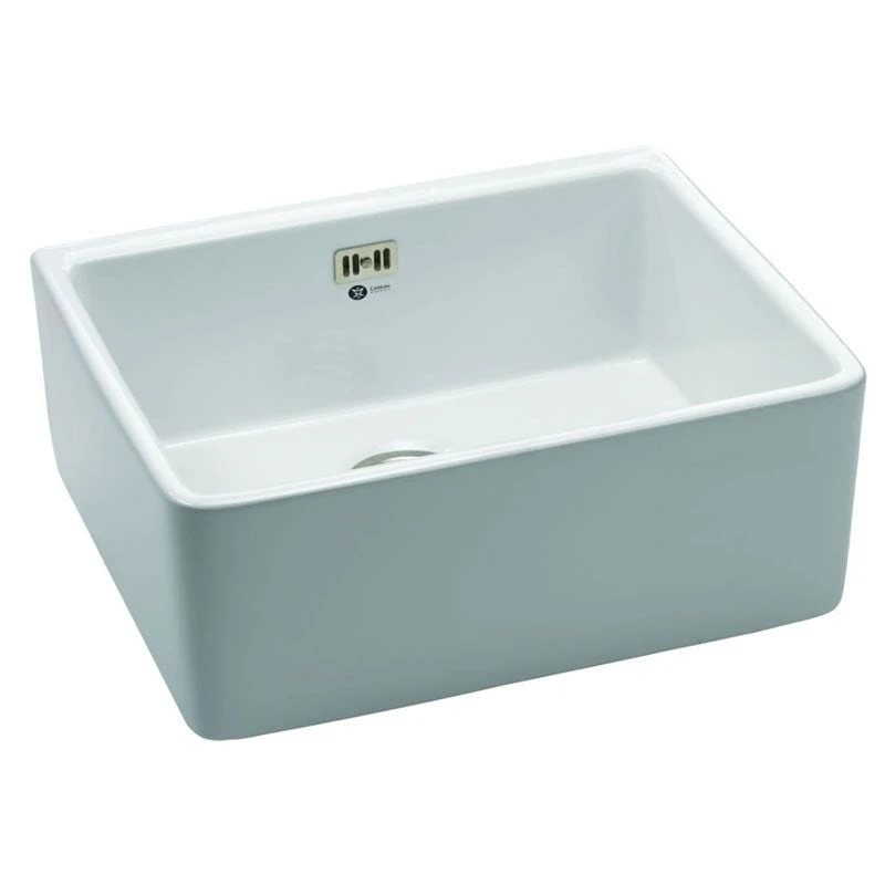 Carron Phoenix Belfast 100 1 Bowl Ceramic Kitchen Sink - 124.0477.726 3 Carron Phoenix Belfast 100 1 Bowl Ceramic Kitchen Sink - 124.0477.726
