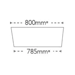 Carron Phoenix Belfast 200 2 Bowl Ceramic Kitchen Sink - 124.0477.749 7 Carron Phoenix Belfast 200 2 Bowl Ceramic Kitchen Sink - 124.0477.749 -Best Kitchen Items 124.0477.749 technical2