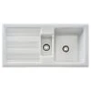 Franke Galassia 1.5 Bowl Ceramic Inset Kitchen Sink With Reversible Drainer GAK 651-101 - White - 124.0533.654 1 Franke Galassia 1.5 Bowl Ceramic Inset Kitchen Sink With Reversible Drainer GAK 651-101 - White - 124.0533.654 -Best Kitchen Items 1240529780