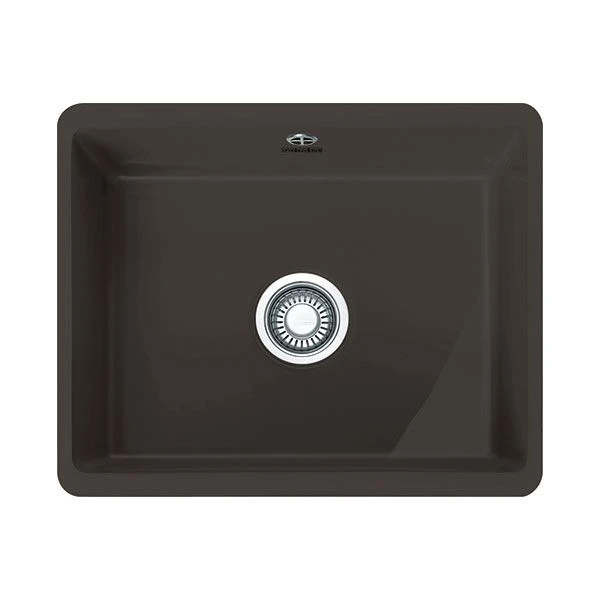 Franke Kubus 1 Bowl Undermount Ceramic Kitchen Sink KBK 110-50 - Graphite - 126.0532.322 3 Franke Kubus 1 Bowl Undermount Ceramic Kitchen Sink KBK 110-50 - Graphite - 126.0532.322