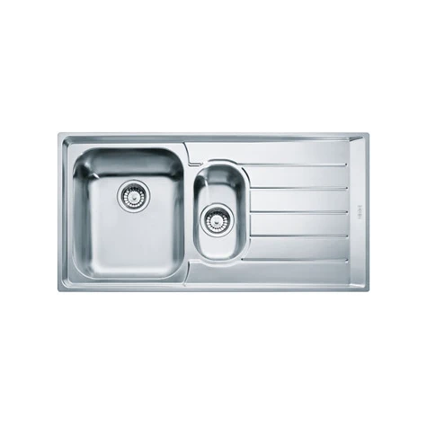 Franke Neptune 1.5 Bowl Sink With Right Hand Drainer NEX 251 - Stainless Steel - 127.0059.658 3 Franke Neptune 1.5 Bowl Sink With Right Hand Drainer NEX 251 - Stainless Steel - 127.0059.658