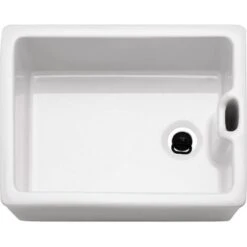 Best Kitchen Items 12 Franke Belfast 1 Bowl Ceramic Kitchen Sink BAK 710-53 Reversible - White - 130.0305.150