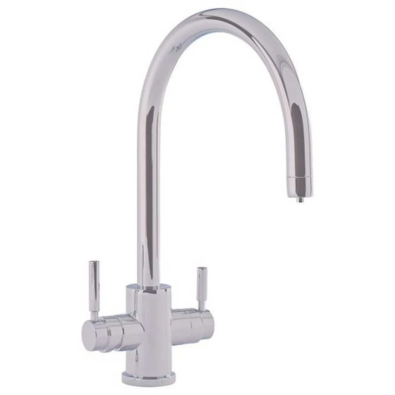 Perrin & Rowe 3-in-1 Hot Kitchen Tap - Pewter - 1912PF 3 Perrin & Rowe 3-in-1 Hot Kitchen Tap - Pewter - 1912PF