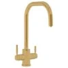 Perrin & Rowe 3-in-1 Hot Kitchen Tap - Satin Brass - 1914SB -Best Kitchen Items 1914sb