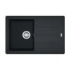 Franke Basis 1 Bowl Fragranite Inset Sink Reversible BFG 611-78 - Onyx Black - 114.0253.153 -Best Kitchen Items 1 1 114.0253.153