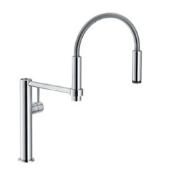 Franke Pescara Pull Out 360° Kitchen Mixer Tap - Chrome - 115.0393.976 -Best Kitchen Items 1 1 115.0393.976 swivel