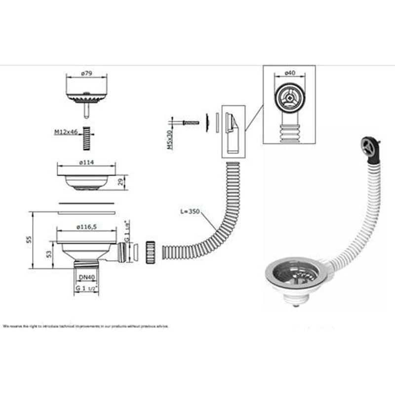 Blanco Waste Kit - 238476 4 Blanco Waste Kit - 238476 - Image 2