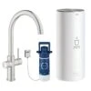 Grohe Red II Duo C Spout Tap & L Size Boiler Super Steel 30328DC1 -Best Kitchen Items 30328dc1