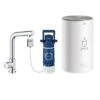 Grohe Red II Mono L Spout Tap & M Size Boiler Chrome 30329001 -Best Kitchen Items 30329001