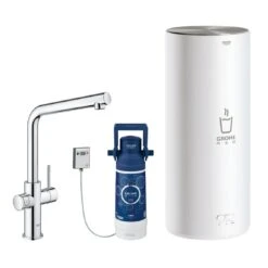 Grohe Red II Duo L Spout Tap & L Size Boiler Chrome 30340001