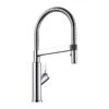 Blanco SOLENTA-S Senso Pull-Down Spray Galvanic Kitchen Tap - Chrome - 455367 -Best Kitchen Items 4 5 455367