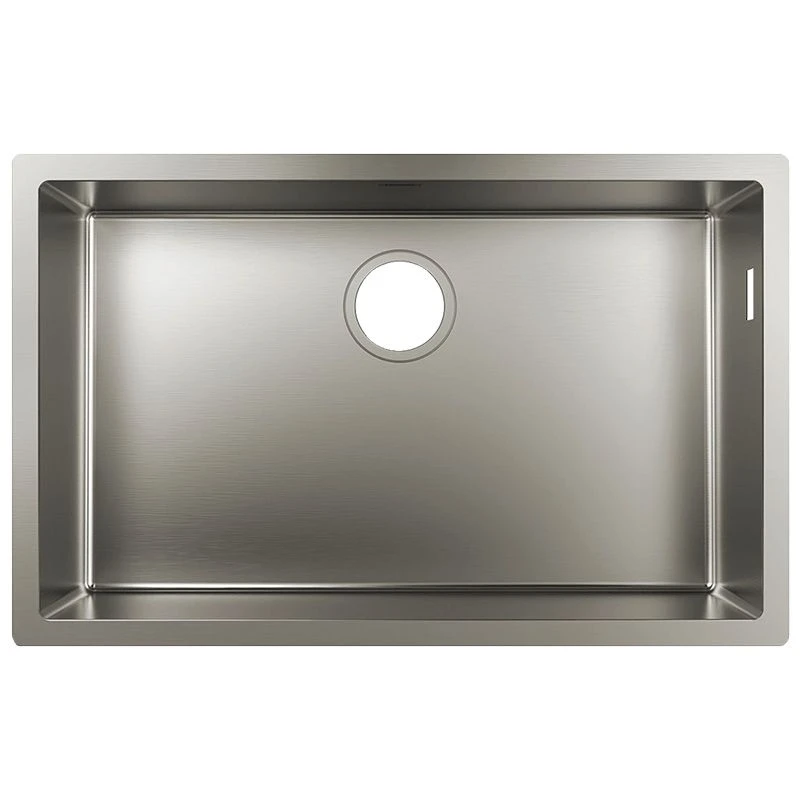 Hansgrohe S719-U660 Undermount Kitchen Sink 660 - Stainless Steel - 43428800 3 Hansgrohe S719-U660 Undermount Kitchen Sink 660 - Stainless Steel - 43428800