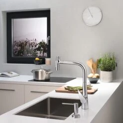 Hansgrohe S719-U660 Undermount Kitchen Sink 660 - Stainless Steel - 43428800 7 Hansgrohe S719-U660 Undermount Kitchen Sink 660 - Stainless Steel - 43428800 -Best Kitchen Items 4 4 3 43428800 2