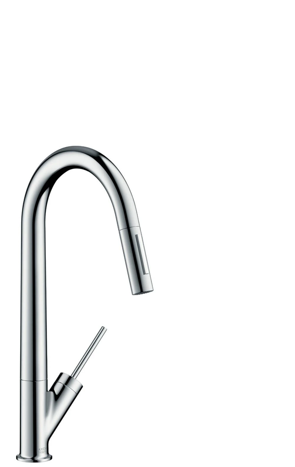 AXOR Starck Single Lever Kitchen Mixer With Pull-Out Spray - 10821000 3 AXOR Starck Single Lever Kitchen Mixer With Pull-Out Spray - 10821000