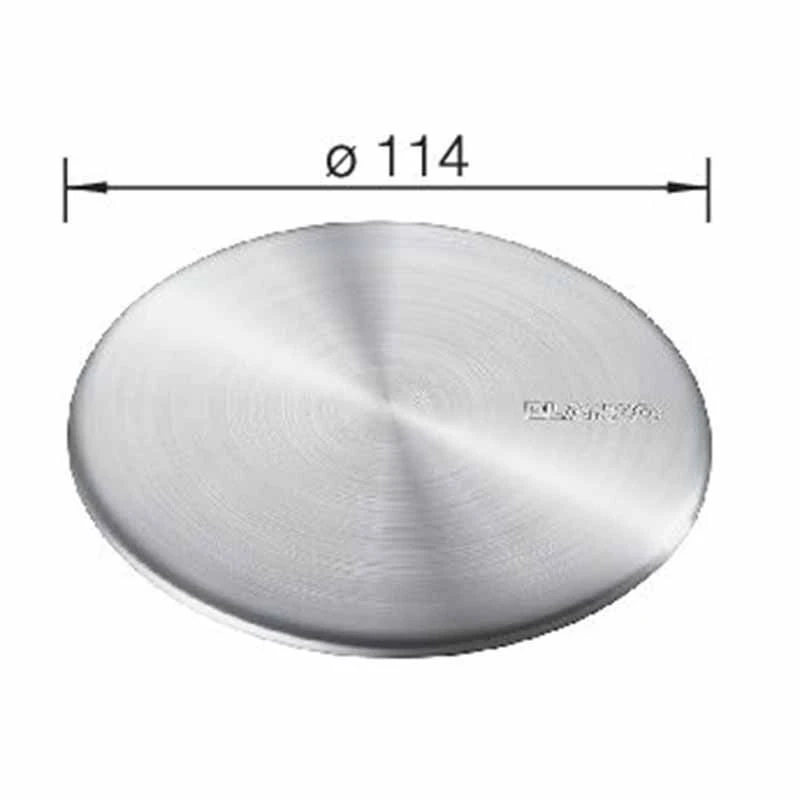 Blanco CapFlow Outlet Cover - Stainless Steel - 517666 4 Blanco CapFlow Outlet Cover - Stainless Steel - 517666 - Image 2