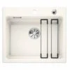 Blanco ETAGON 6 Ceramic PuraPlus 1 Bowl Inset Kitchen Sink With Drain Remote Control - Crystal White - 525156 2 Blanco ETAGON 6 Ceramic PuraPlus 1 Bowl Inset Kitchen Sink With Drain Remote Control - Crystal White - 525156 -Best Kitchen Items 5 2 525156