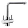 Blanco LAMIA Twin Lever High L-Shaped Spout Galvanic Kitchen Tap - Chrome - 525333 1 Blanco LAMIA Twin Lever High L-Shaped Spout Galvanic Kitchen Tap - Chrome - 525333 -Best Kitchen Items 5 2 525333