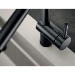 Blanco LINUS-S Single Lever Pull-Out Handset Special Colour Kitchen Tap - Matt Black - 525807 -Best Kitchen Items 5 2 525807 3
