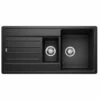Blanco LEGRA 8 S Reversible Silgranit 2 Bowl Inset Kitchen Sink - Black - 526086 1 Blanco LEGRA 8 S Reversible Silgranit 2 Bowl Inset Kitchen Sink - Black - 526086 -Best Kitchen Items 5 2 526086