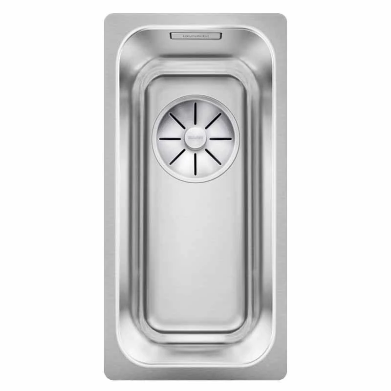Blanco SOLIS 180-U Stainless Steel 1 Bowl Undermount Kitchen Sink With Manual InFino Waste - Brushed Finish - 526113 3 Blanco SOLIS 180-U Stainless Steel 1 Bowl Undermount Kitchen Sink With Manual InFino Waste - Brushed Finish - 526113