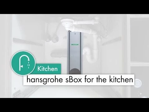 Hansgrohe Metris Select M71 Single Lever Kitchen Mixer Tap 320 With Pull-Out Spout & Sbox Single Spray Mode - Chrome - 73803000 6 Hansgrohe Metris Select M71 Single Lever Kitchen Mixer Tap 320 With Pull-Out Spout & Sbox Single Spray Mode - Chrome - 73803000 - Image 4