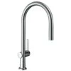 Hansgrohe Talis M54 Single Lever Kitchen Mixer 210, Pull-Out Spray, 2jet, SBox - Chrome - 72801000