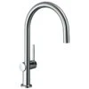 Hansgrohe Talis M54 Single Lever Kitchen Mixer 220, 1jet - Chrome - 72804000 2 Hansgrohe Talis M54 Single Lever Kitchen Mixer 220, 1jet - Chrome - 72804000 -Best Kitchen Items 7 2 72804000