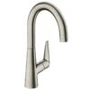 Hansgrohe Talis M51 Single Lever Kitchen Mixer 220, 1jet - Stainless Steel - 72814800 -Best Kitchen Items 7 2 72814800