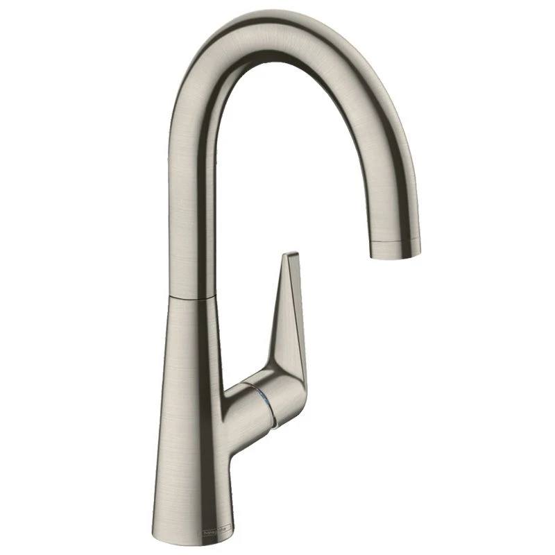 Hansgrohe Talis M51 Single Lever Kitchen Mixer 220, 1jet - Stainless Steel - 72814800 3 Hansgrohe Talis M51 Single Lever Kitchen Mixer 220, 1jet - Stainless Steel - 72814800