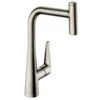 Hansgrohe Talis Select M51 Single Lever Kitchen Mixer 300, Eco, Pull-Out Spout, 1jet - Stainless Steel - 72826800 2 Hansgrohe Talis Select M51 Single Lever Kitchen Mixer 300, Eco, Pull-Out Spout, 1jet - Stainless Steel - 72826800 -Best Kitchen Items 7 2 72826800