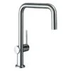 Hansgrohe Talis M54 Single Lever Kitchen Mixer U 220, Eco, 1jet - Chrome - 72844000 -Best Kitchen Items 7 2 72844000