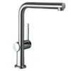 Hansgrohe Talis M54 Single Lever Kitchen Mixer 270, Eco, Pull-Out Spout, 1jet - Chrome - 72845000 -Best Kitchen Items 7 2 72845000