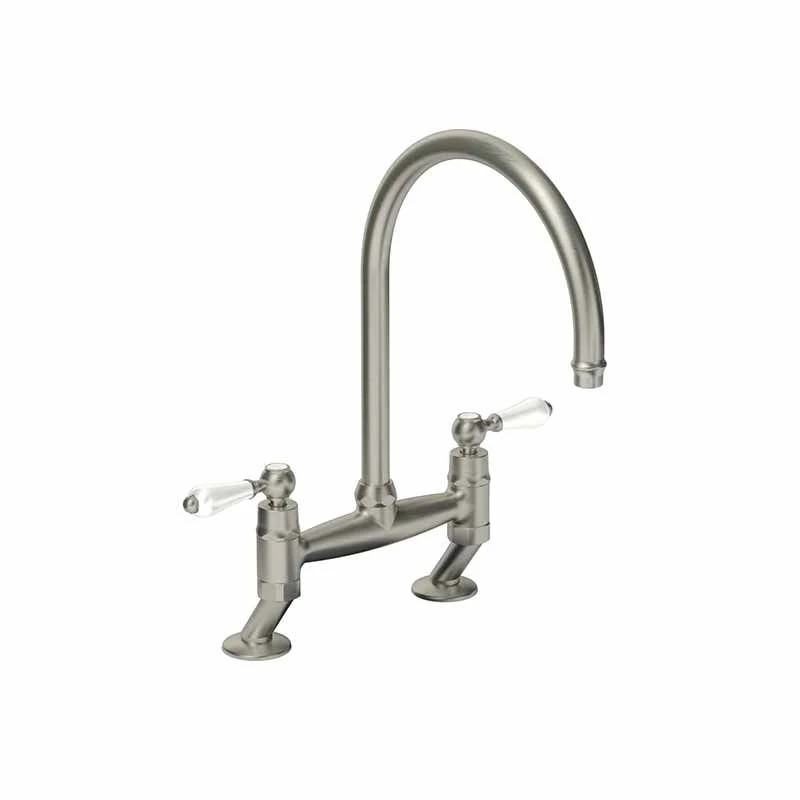 Abode Ludlow Bridge Kitchen Tap Brushed Nickel - AT1217 3 Abode Ludlow Bridge Kitchen Tap Brushed Nickel - AT1217