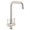 Abode Pico Quad Monobloc Contemporary Kitchen Mixer Tap Brushed Nickel - AT2135 2 Abode Pico Quad Monobloc Contemporary Kitchen Mixer Tap Brushed Nickel - AT2135 -Best Kitchen Items a t at2135