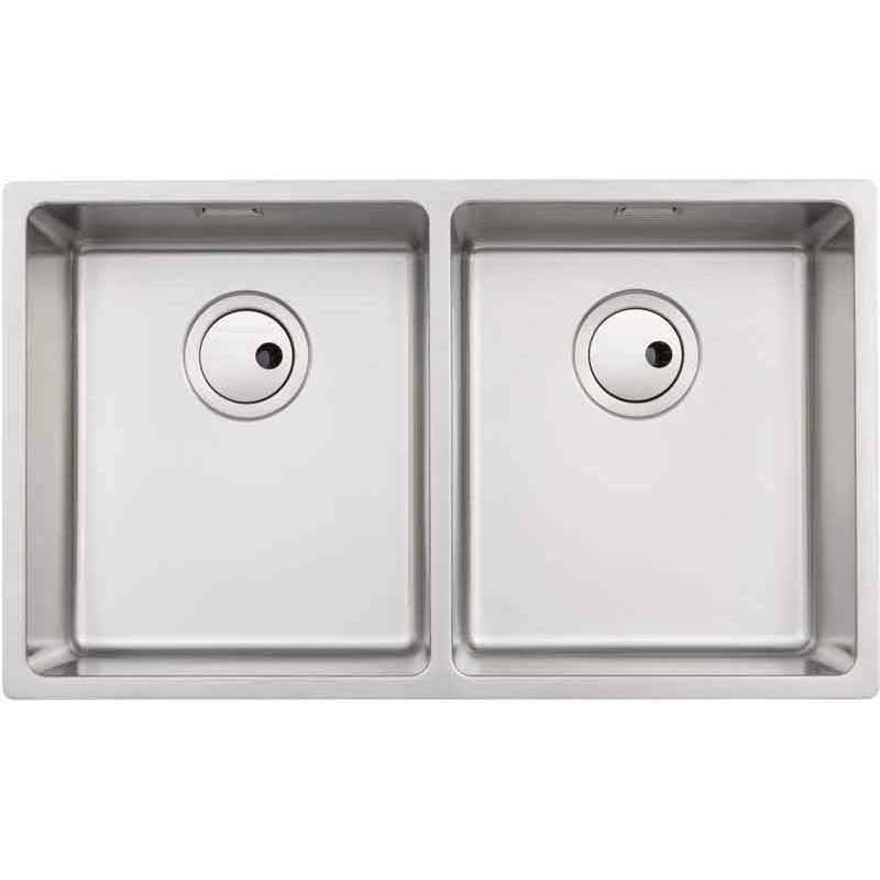Abode Matrix 2 Bowl Stainless Steel Kitchen Sink - AW5123 3 Abode Matrix 2 Bowl Stainless Steel Kitchen Sink - AW5123