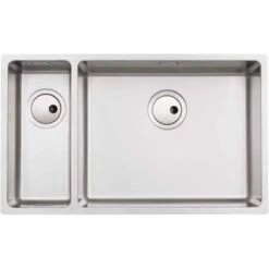 Abode Matrix 1.5 Bowl Stainless Steel Kitchen Sink - AW5127