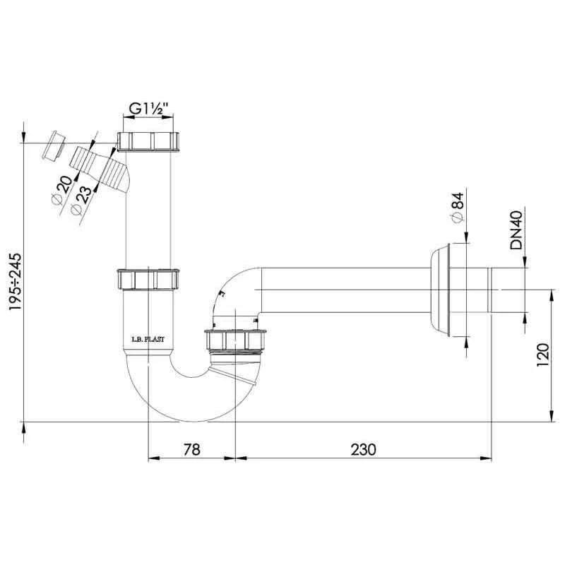 Abode 1.0 Bowl Pipework Kit - AX1008 4 Abode 1.0 Bowl Pipework Kit - AX1008 - Image 2