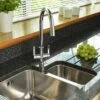 Abode Pico Monobloc Kitchen Tap Brushed Nickel - AT1227 -Best Kitchen Items at1227 lifestyle min