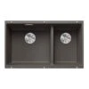 Blanco SUBLINE 430/270-U LH Silgranit 2 Bowl Undermount Kitchen Sink With Manual InFino Waste - Volcano Grey - 527350 1 Blanco SUBLINE 430/270-U LH Silgranit 2 Bowl Undermount Kitchen Sink With Manual InFino Waste - Volcano Grey - 527350 -Best Kitchen Items b l blanco 527350