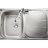 Rangemaster Baltimore Compact 1 Bowl Stainless Steel Kitchen Sink - BL8001/ 2 Rangemaster Baltimore Compact 1 Bowl Stainless Steel Kitchen Sink - BL8001/ -Best Kitchen Items bl8001