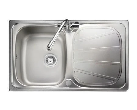 Rangemaster Baltimore Compact 1 Bowl Stainless Steel Kitchen Sink - BL8001/ 3 Rangemaster Baltimore Compact 1 Bowl Stainless Steel Kitchen Sink - BL8001/
