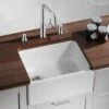 Blanco Belfast 1 Bowl Reversible Ceramic Kitchen Sink - Crystal White - 518497 -Best Kitchen Items blanco belfast 518497 1
