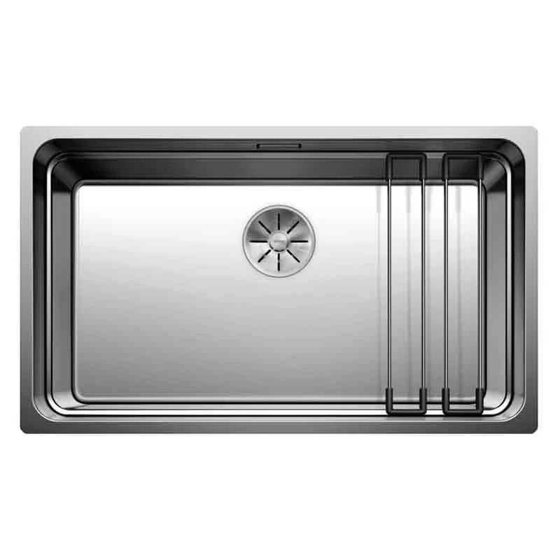 Blanco ETAGON 700-U 1 Bowl Undermount Stainless Steel Kitchen Sink With Manual InFino Waste - Satin Polish - 524270 4 Blanco ETAGON 700-U 1 Bowl Undermount Stainless Steel Kitchen Sink With Manual InFino Waste - Satin Polish - 524270 - Image 2