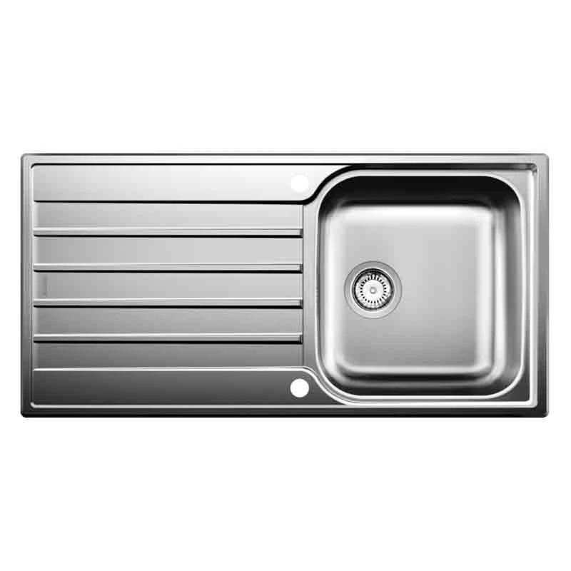 Blanco LIVIT XL 5 S 1 Bowl Inset Stainless Steel Reversible Kitchen Sink - Brushed Finish - 450836 4 Blanco LIVIT XL 5 S 1 Bowl Inset Stainless Steel Reversible Kitchen Sink - Brushed Finish - 450836 - Image 2