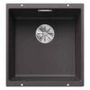 Blanco SUBLINE 400-U 1 Bowl Undermount Silgranit Kitchen Sink With Manual InFino Waste - Rock Grey - 523423 1 Blanco SUBLINE 400-U 1 Bowl Undermount Silgranit Kitchen Sink With Manual InFino Waste - Rock Grey - 523423 -Best Kitchen Items blanco subline 523423